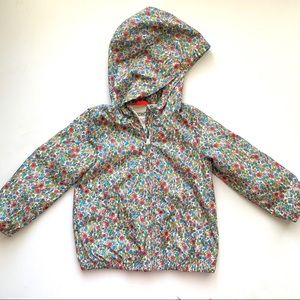 Beautiful floral rain jacket!